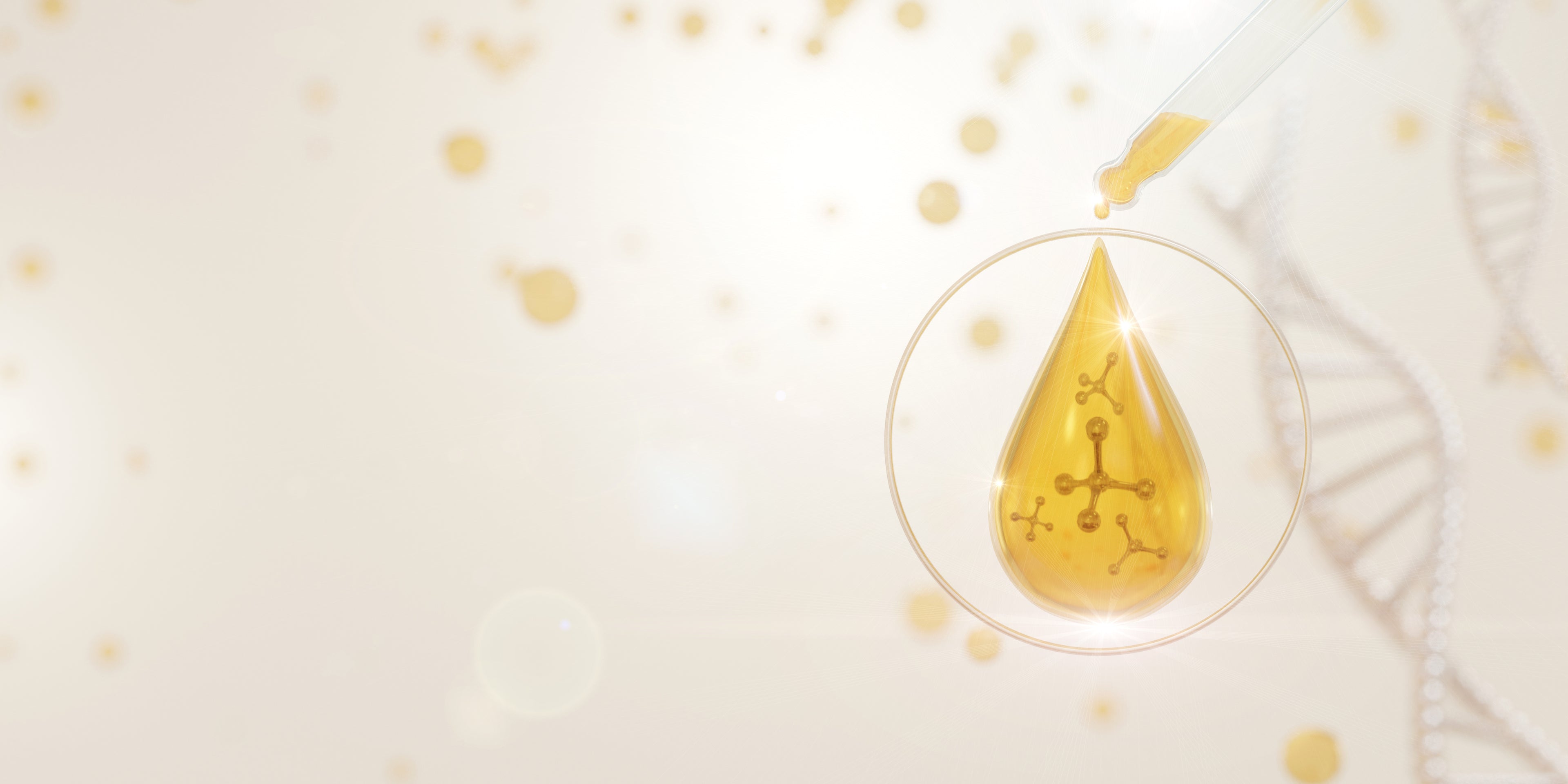 Gold droplet
