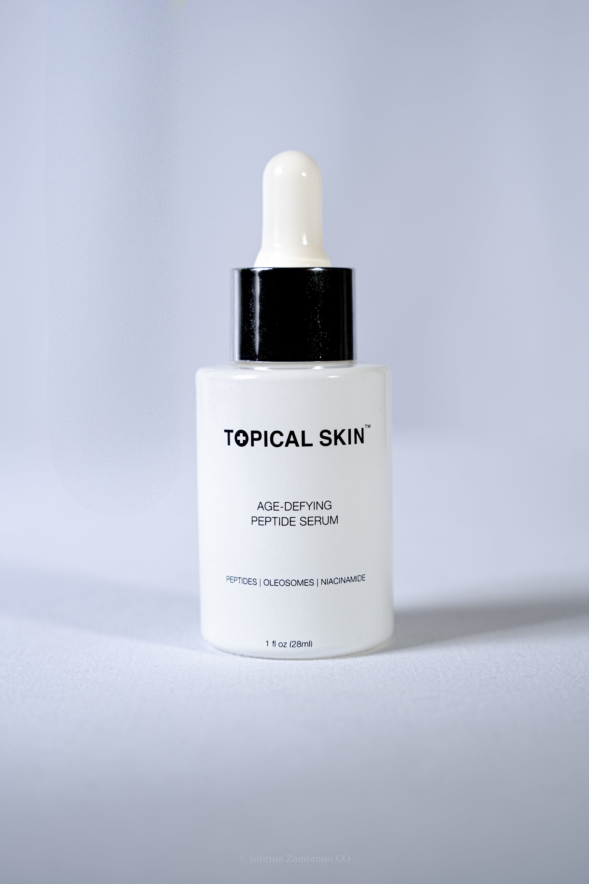 Topical Skin Age-Defying Peptide Serum with Oleosomes and anti-glycation Carnosine