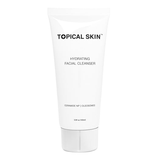 Topical Skin Hydrating Facial Cleanser with ceramide and oleosomes