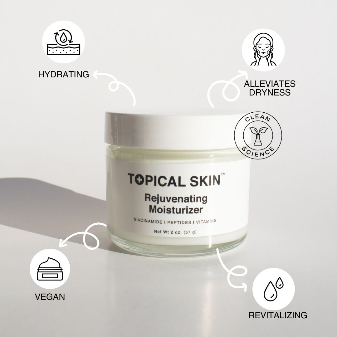 TOPICAL SKIN Rejuvenating Moisturizer with Niacinamide product benefits