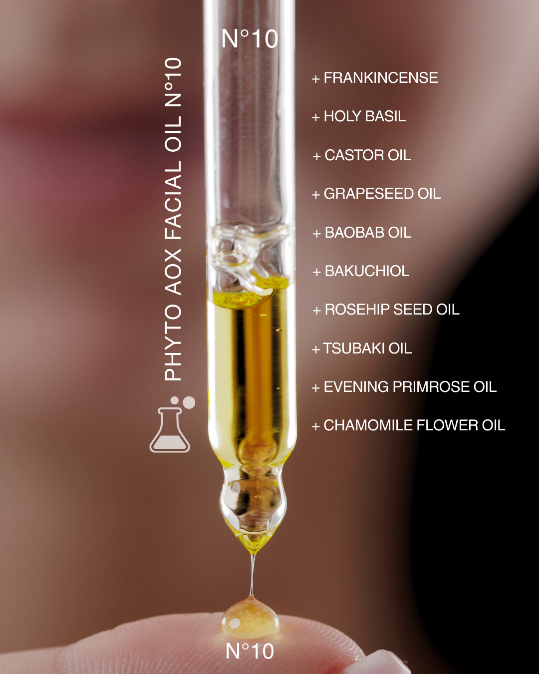 Phyto AOX Facial Oil N°10   with Exposome Defense Technology