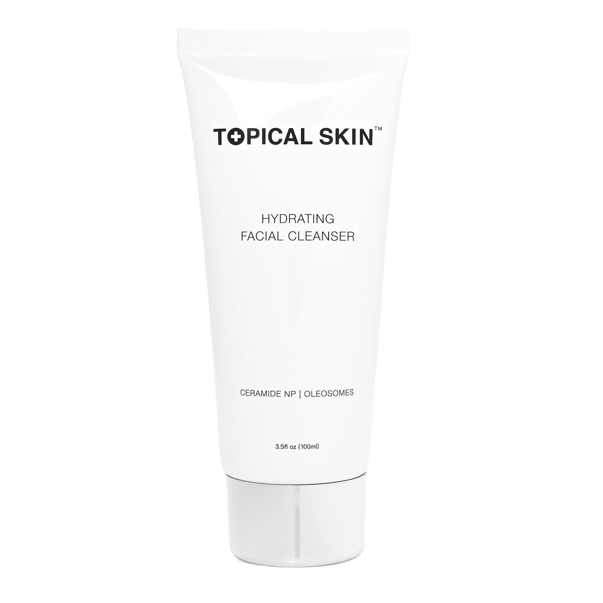 Topical Skin Hydrating Facial Cleanser with ceramide and oleosomes
