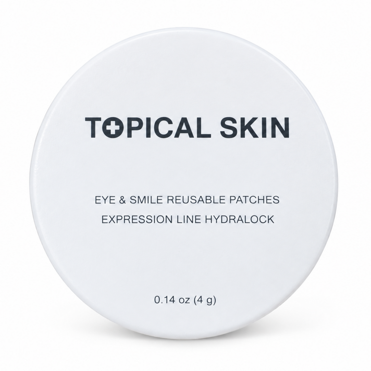 TOPICAL SKIN Eye Smile Reusable Pateches - round tin box