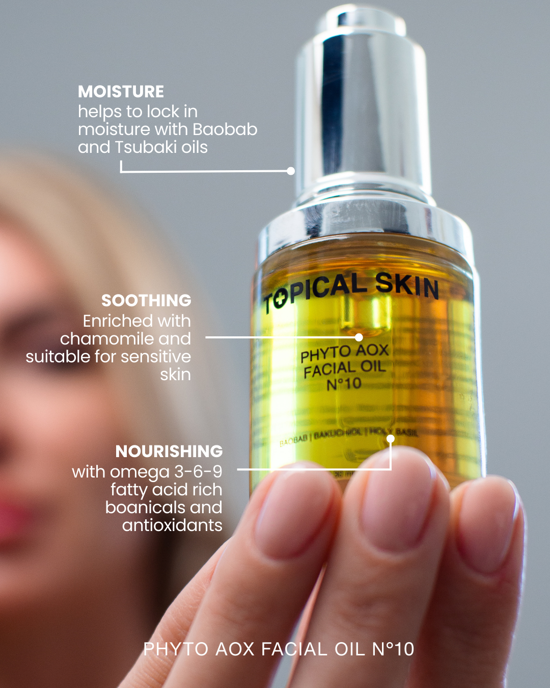 Phyto AOX Facial Oil N°10   with Exposome Defense Technology